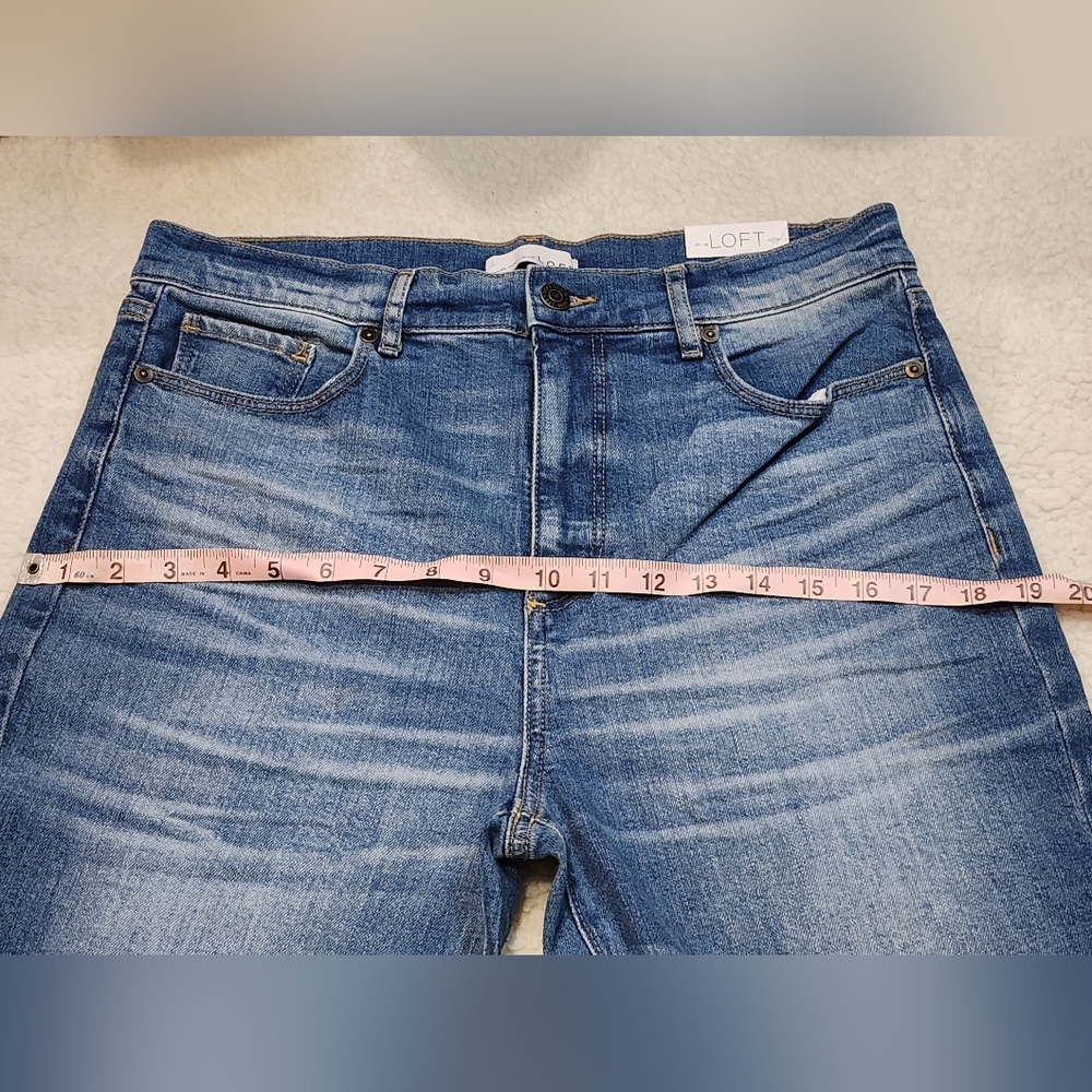 Loft The Slim Flare High Rise Jeans - Picture 5 of 9